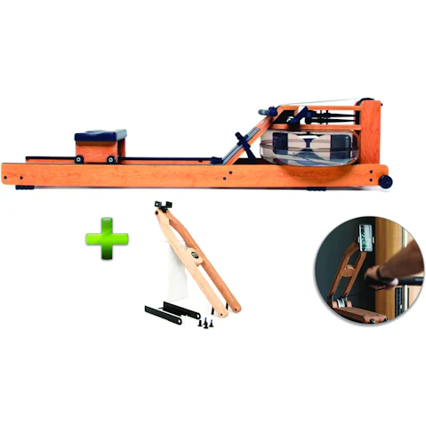 WaterRower Oxbridge Rowing Machine with Phone/Tablet Holder