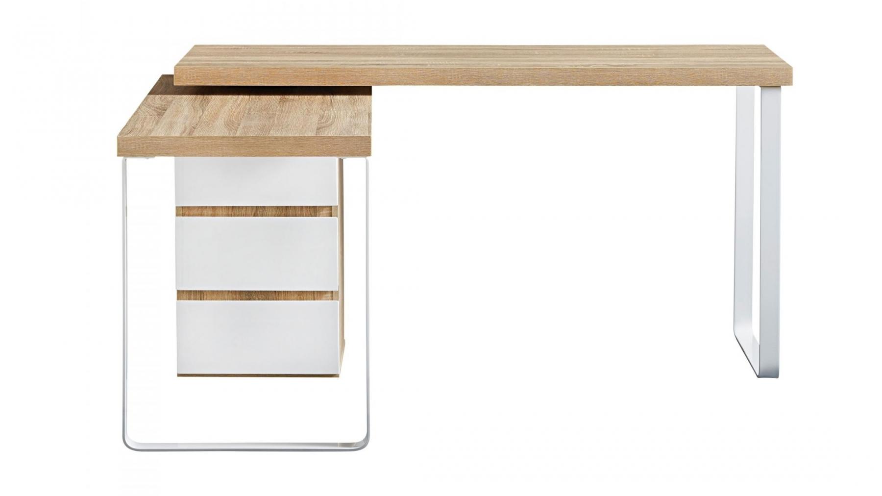 Vibe Desk Oak Harvey Norman