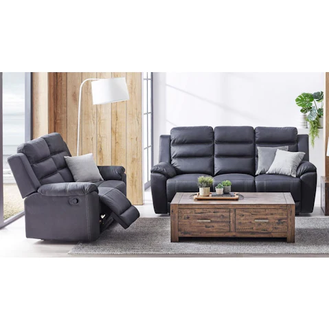Loafer Fabric Recliner Sofa