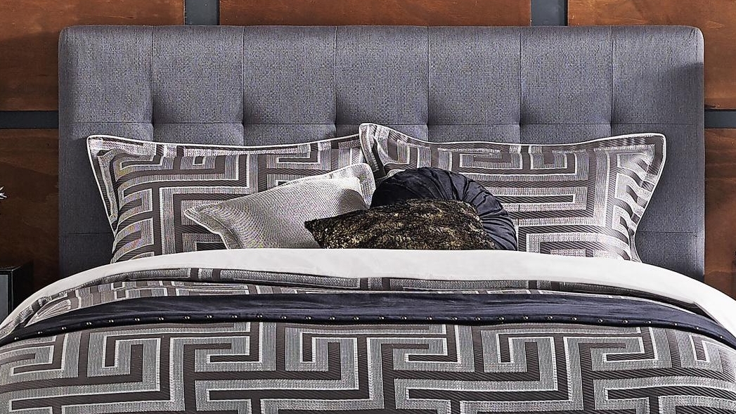 Davinci Christo Pewter European Pillowcase Harvey Norman