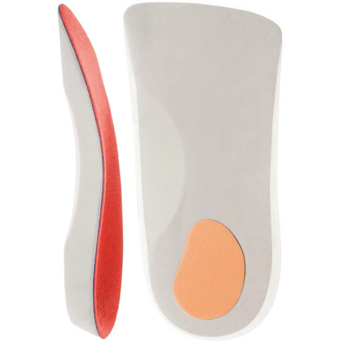 DJMed Orthotic 3/4 Insoles Shoe Inserts Mens