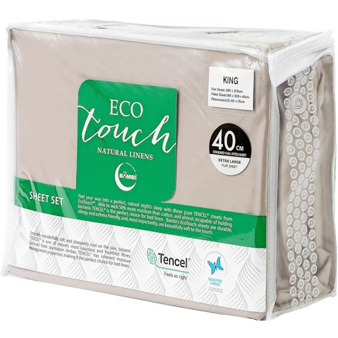 Bambi Eco Touch Tencel Linen Sheet Set