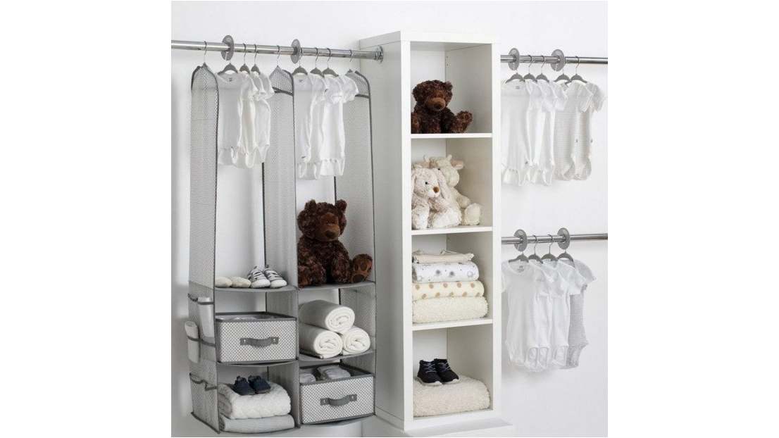 24 Piece Nursery Storage Set - Cool Grey