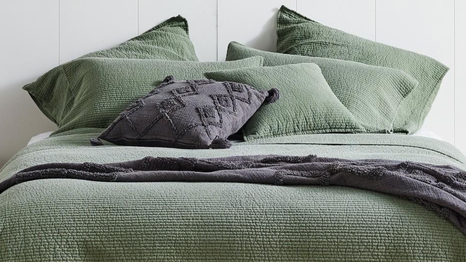 L'Avenue Jamieson Olive European Pillowcase