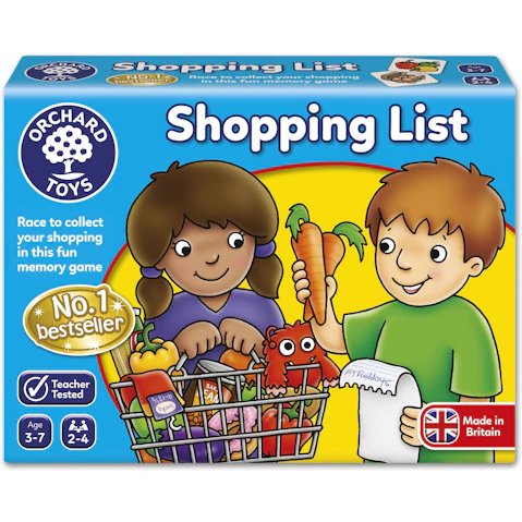Orchard Toys - Shopping List