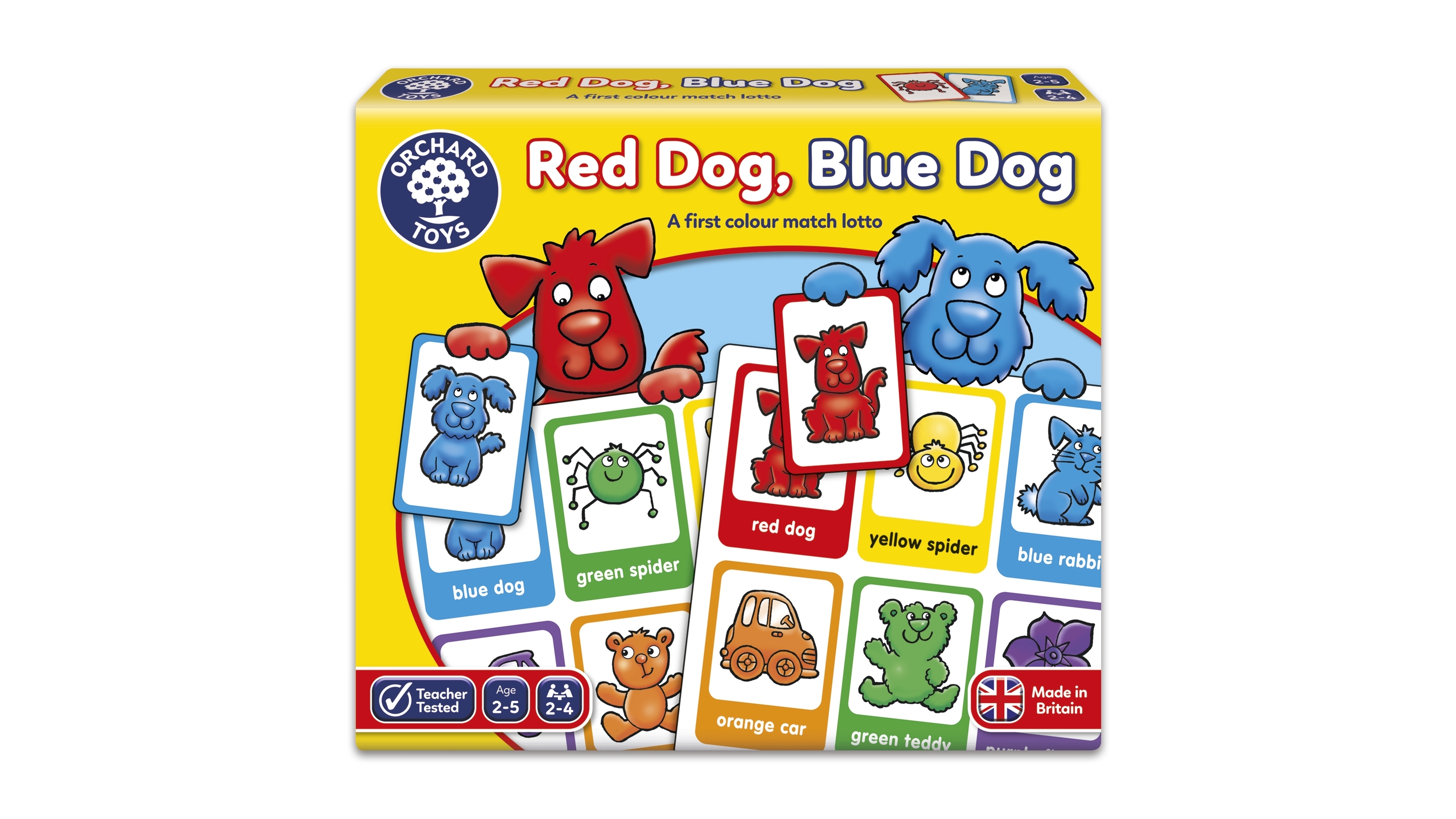 Orchard Toys - Red Dog, Blue Dog Lotto Game