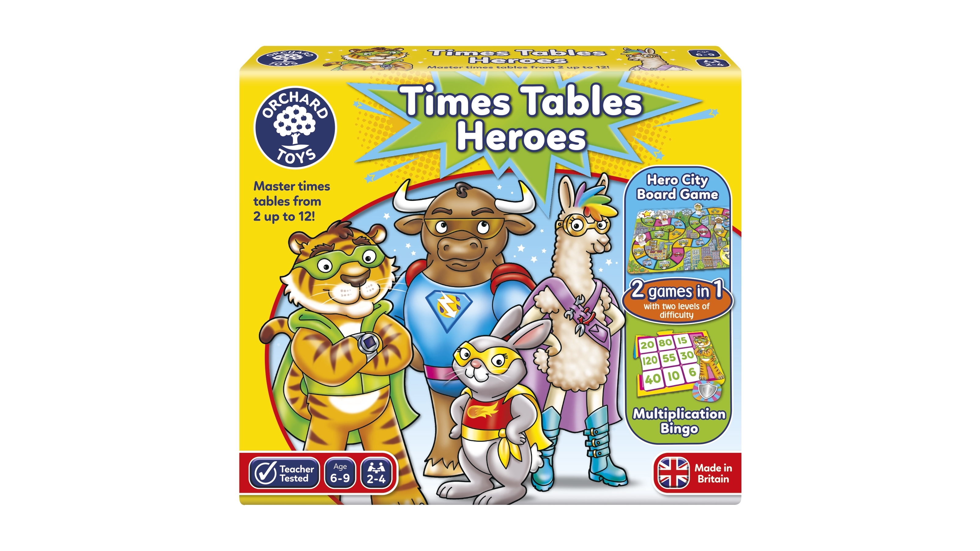 Orchard Toys - Times Tables Heroes