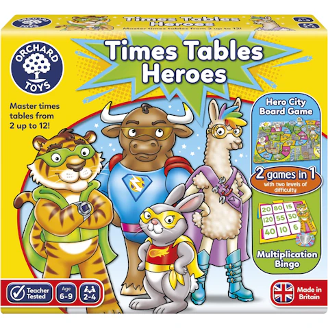 Orchard Toys - Times Tables Heroes
