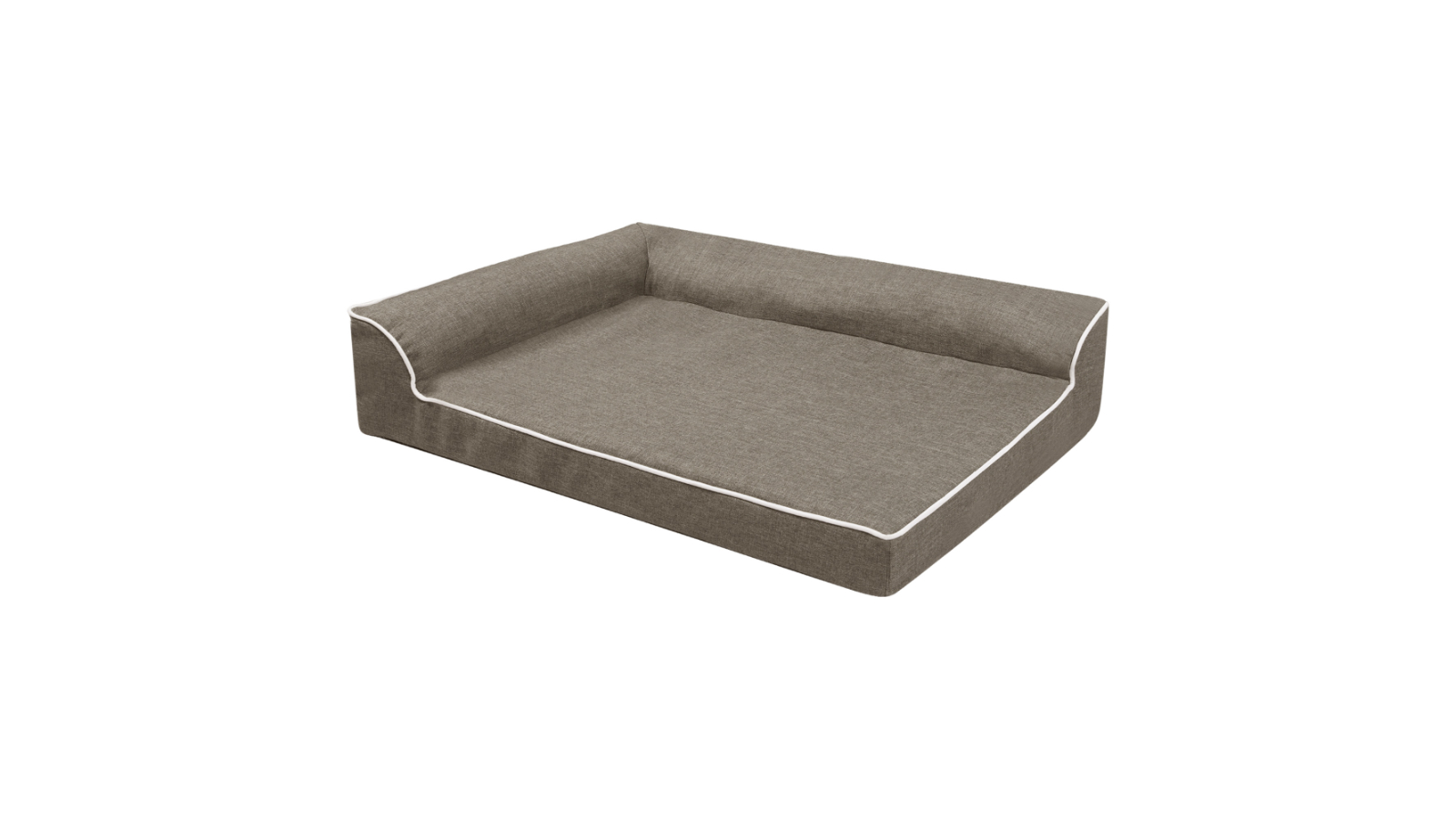PaWz L-Shape Orthopedic Coffee Dog Bed - X-Large