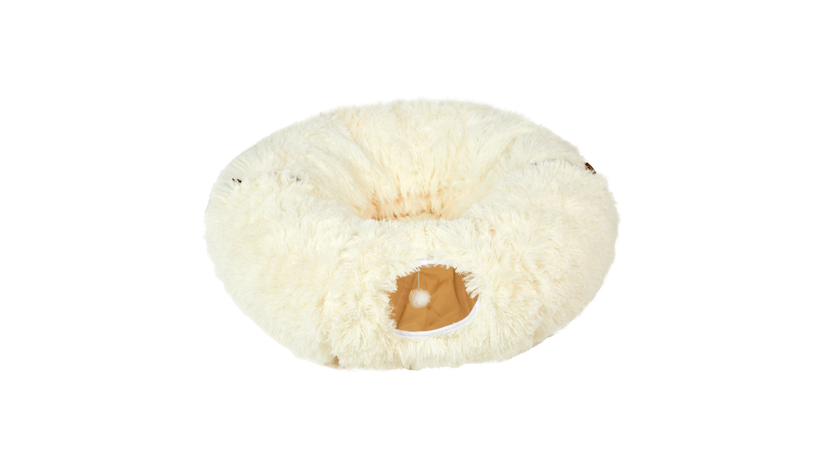 PaWz Pet Toy Cat Tunnel Tube - Beige