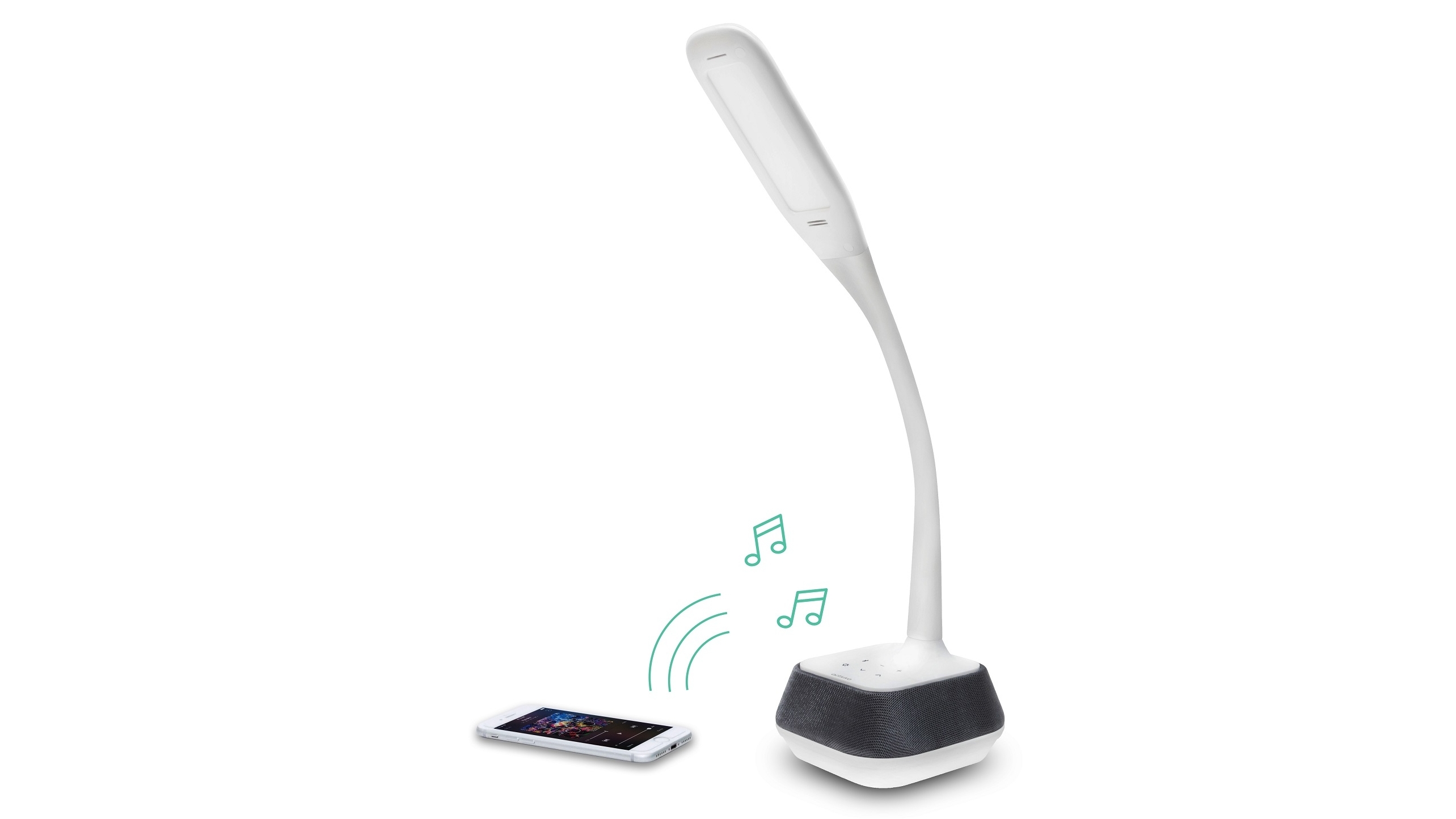 Activiva Led Desk Lamp with Bluetooth Speaker