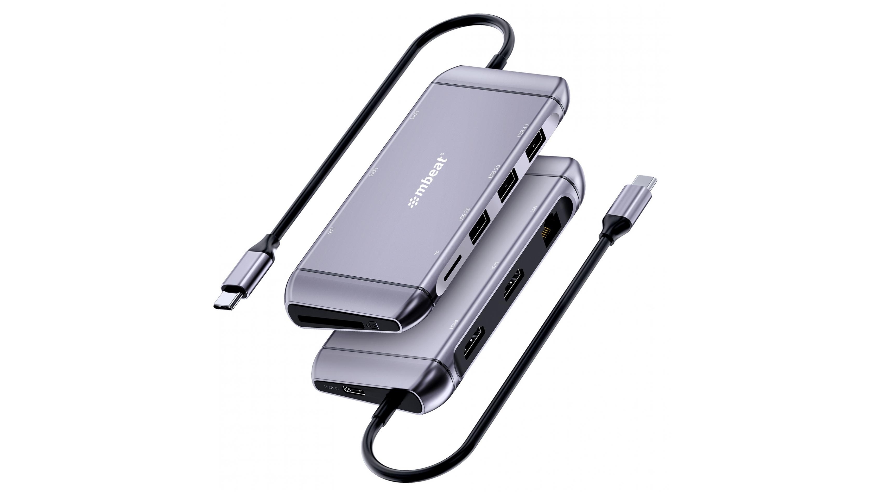 Mbeat Elite X11 Dual HDMI 9-in-1 USB-C Docking Station