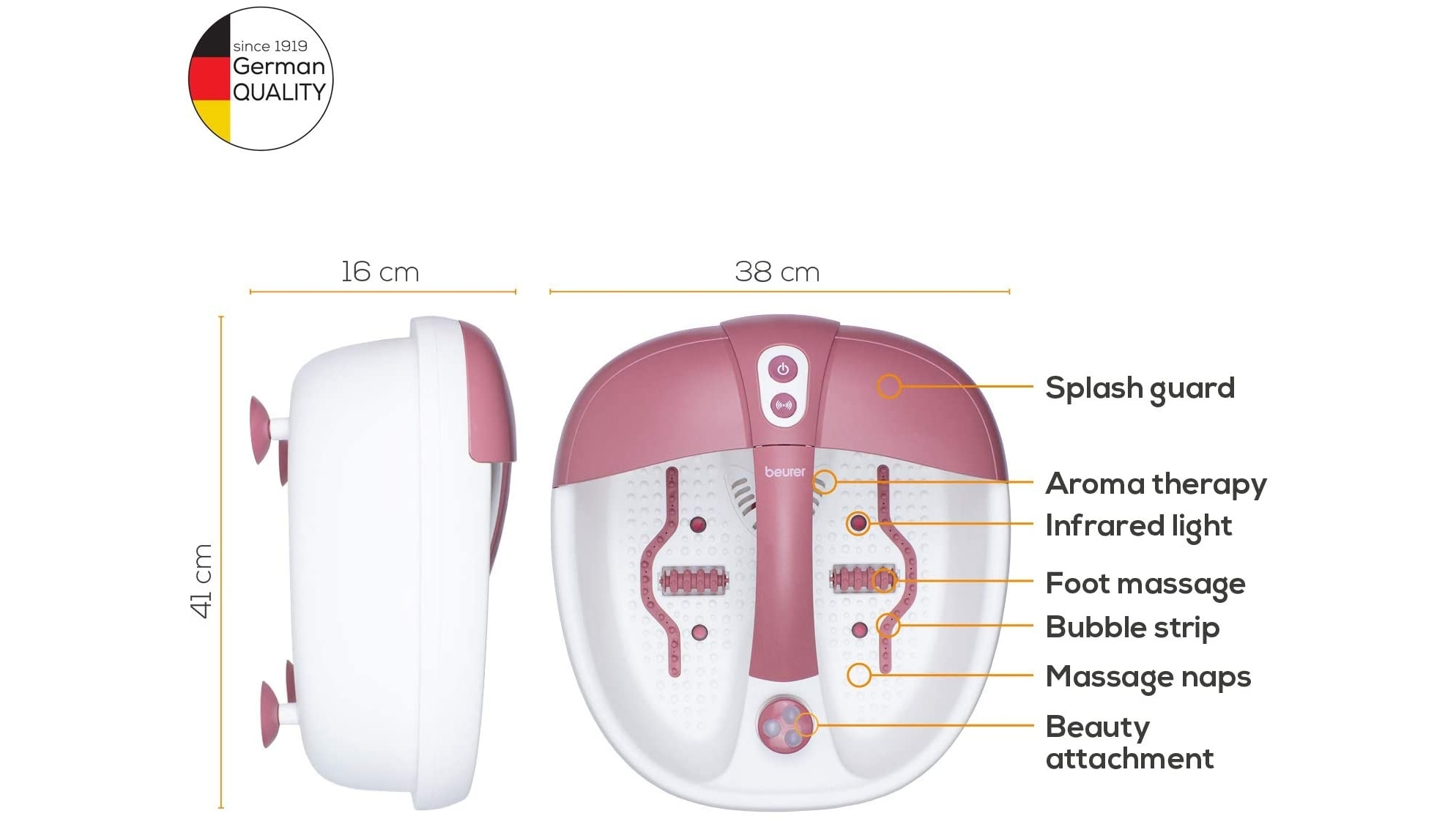 Beurer Aromatherapy Foot Bubble Spa Harvey Norman