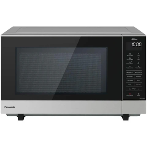Panasonic 27L Inverter Flatbed Microwave - Stainless Steel