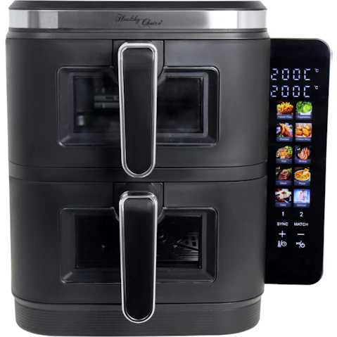 Healthy Choice 2400W Multi-Functional Dual Zone Air Fryer - 11 Litre