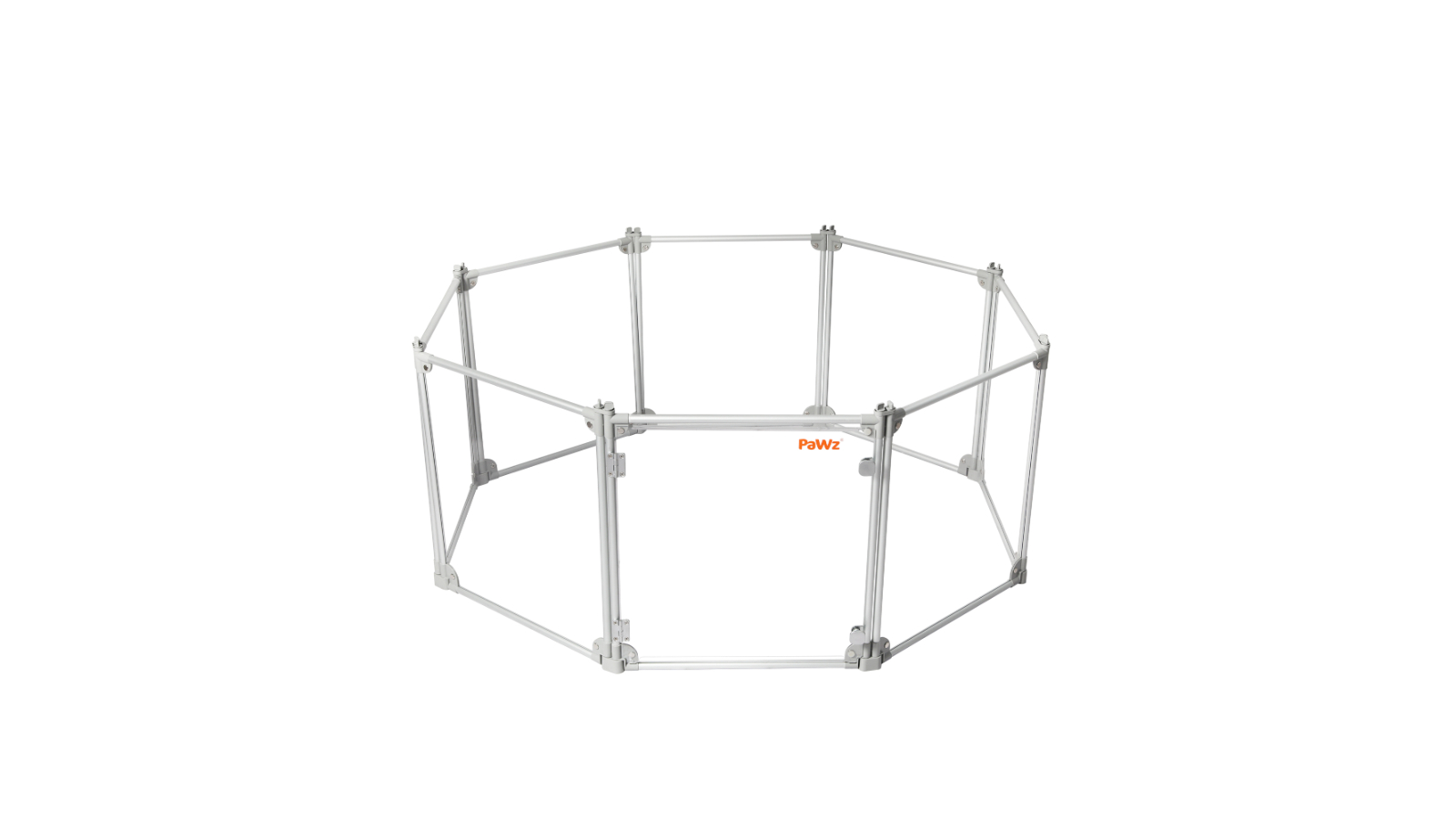 PaWz 8 Panel Transparent Acrylic Folding Pet Playpen