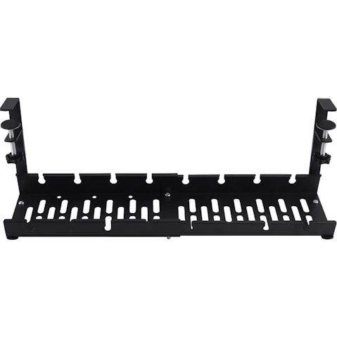 Cable Organizer Management Tray - Black