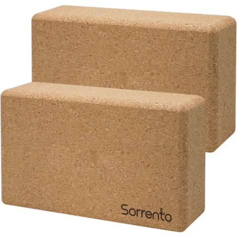 YS 2 Piece Yoga Block Brick Exercise Tool