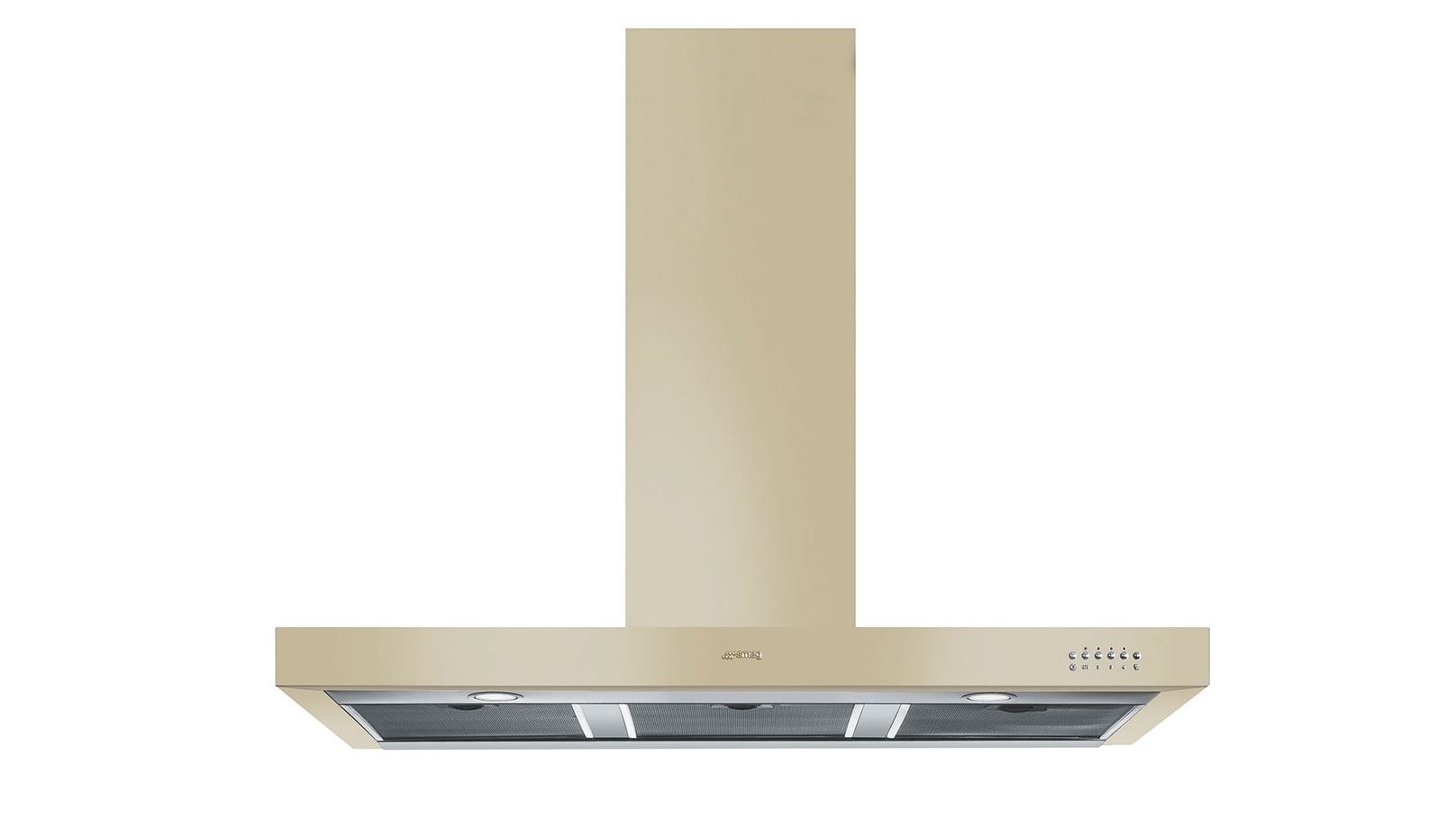 Smeg 110cm T Shape Canopy Rangehood - Cream