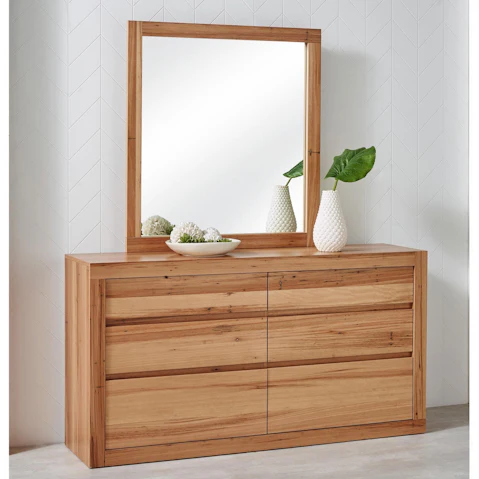 Montage 6-Drawer Dresser with Mirror
