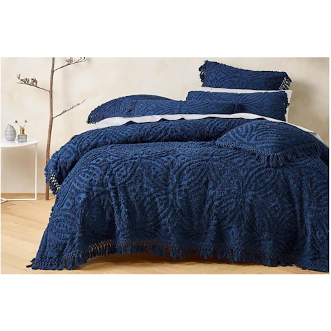 Savannah Indigo Quilt Cover Set