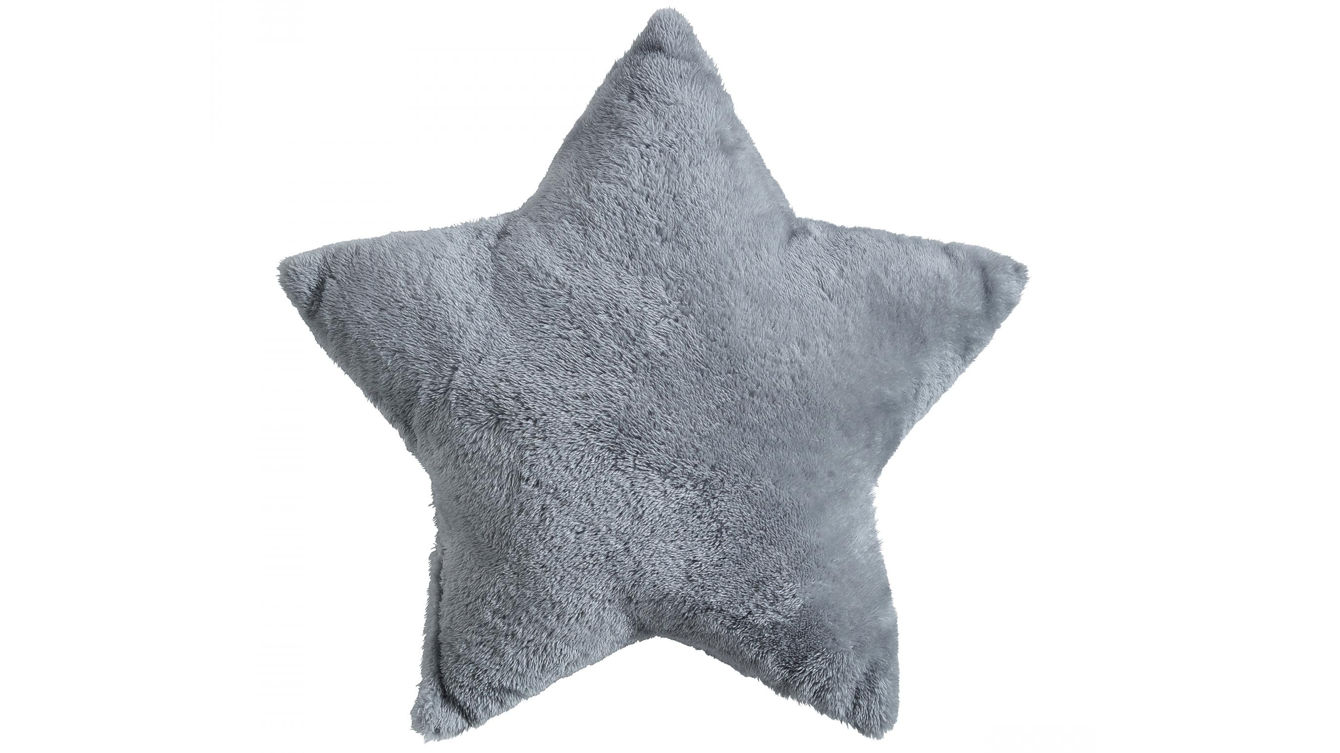Teddy Silver Star Cushion