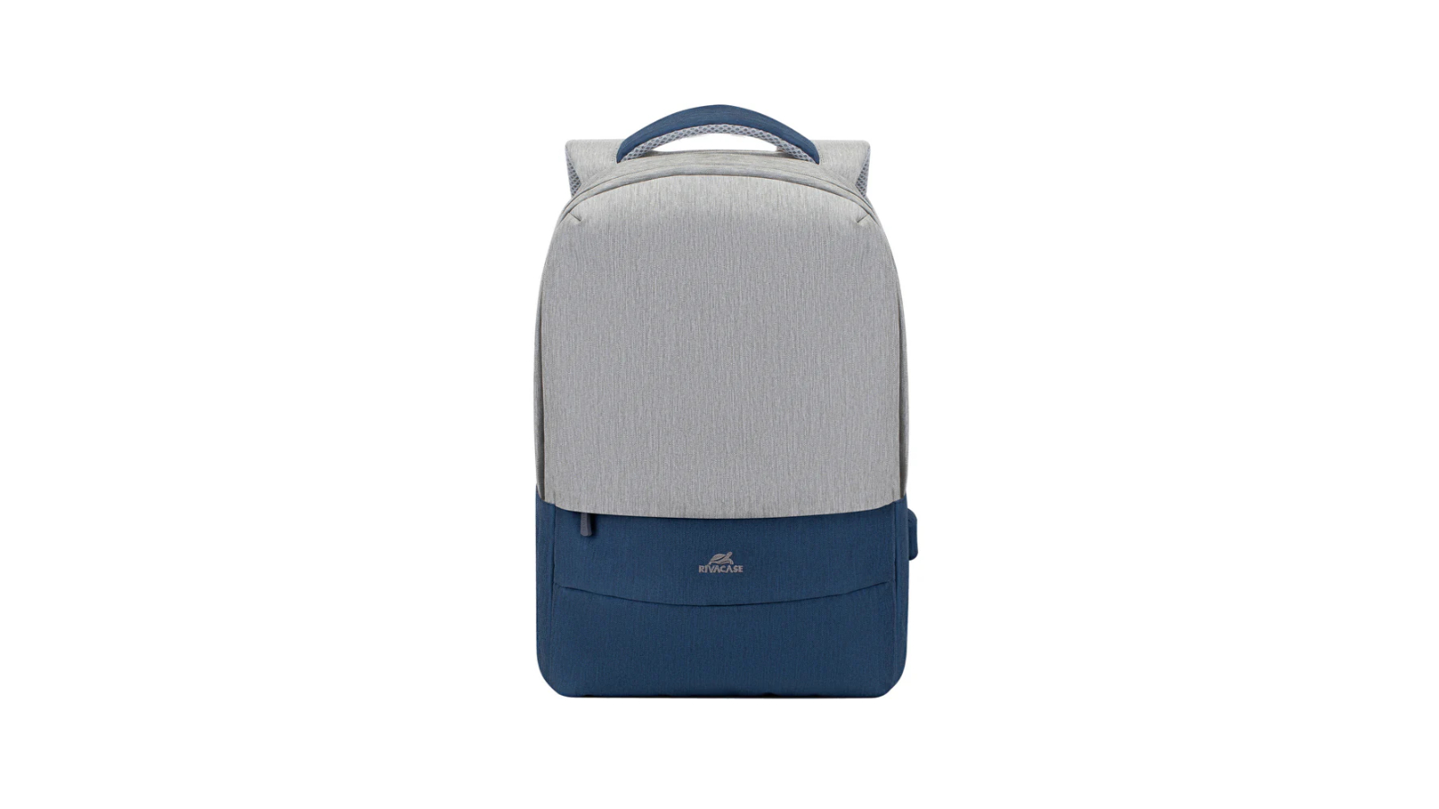 Rivacase 15.6inch Prater Anti-Theft Backpack - Grey/Dark Blue