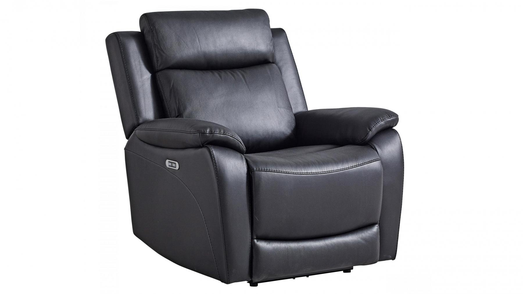 Flinders Leather Powered Recliner Armchair Harvey Norman