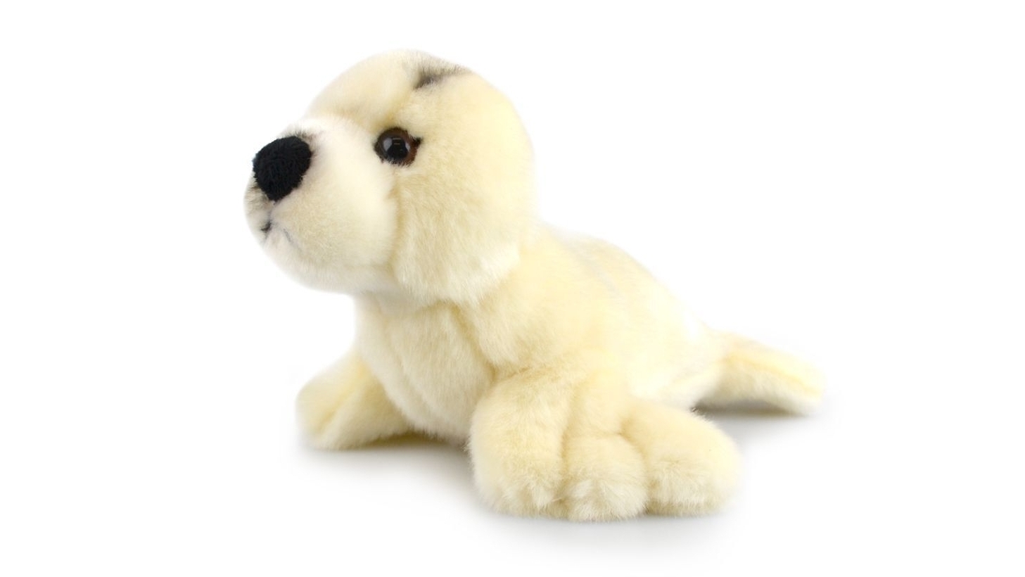 Lil Friends 18cm Seal Kids Soft Toy - Cream