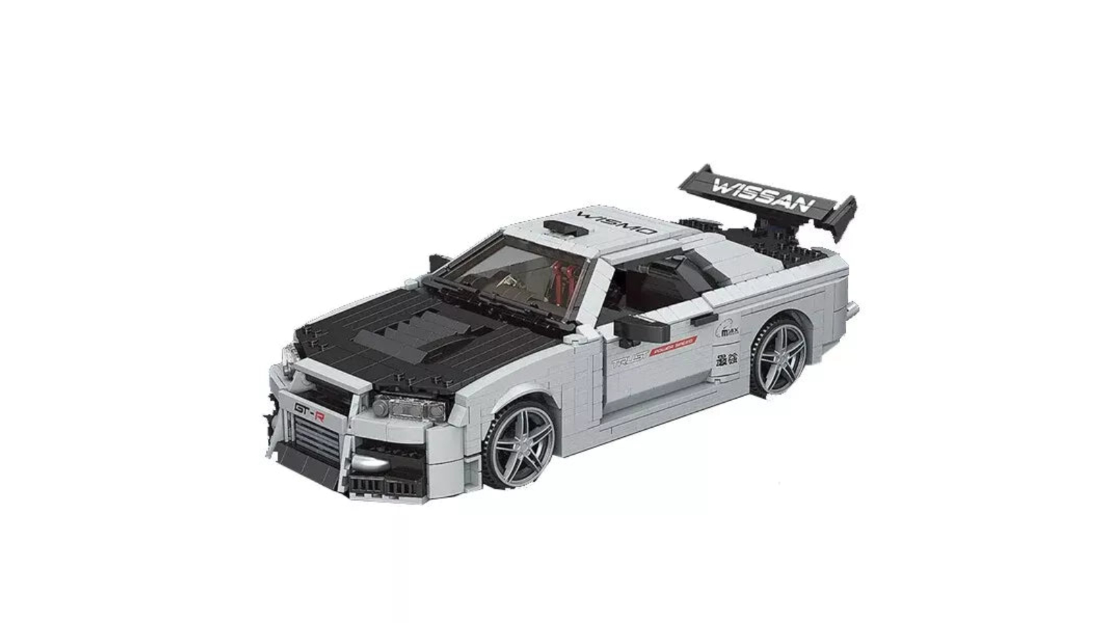 Mould King 1471 Piece Skyline GTR R34 Car Building Block Toy