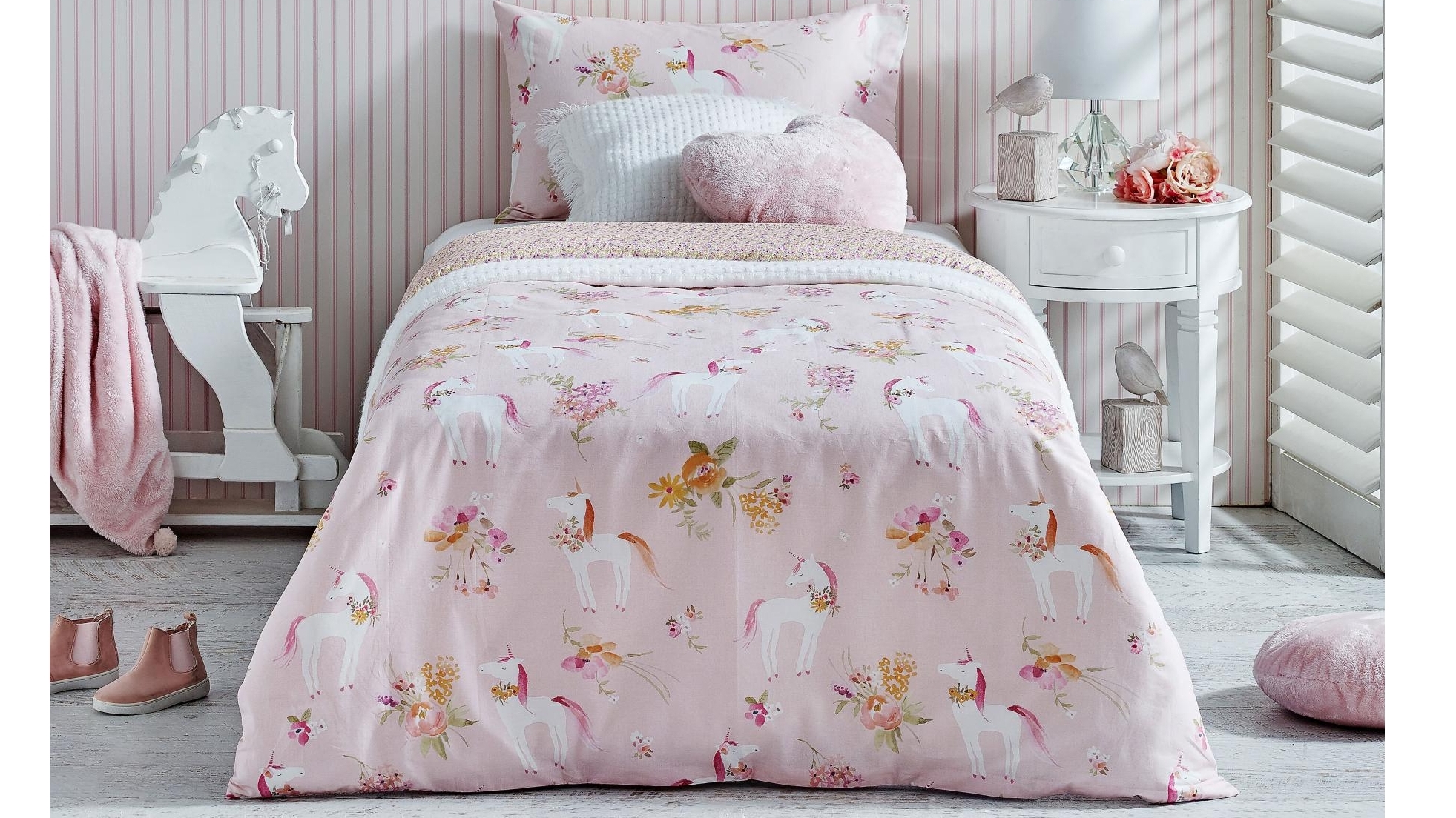 Sylvie Quilt Cover Set - Single