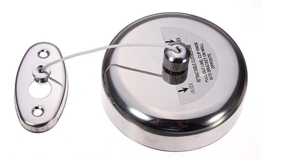 Dolphy Stainless Steel Retractable Round Clothesline | Harvey Norman
