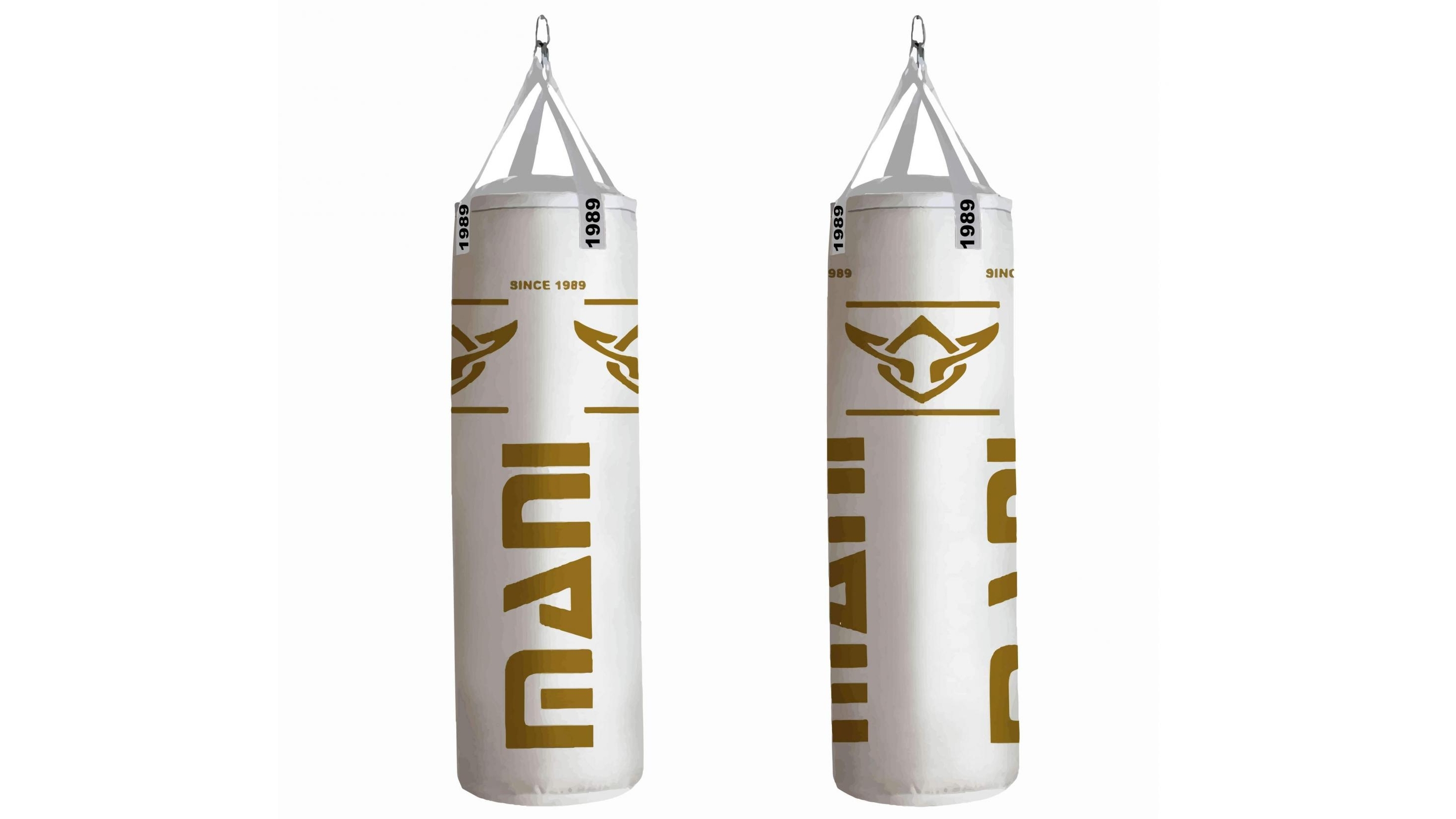 Mani Sports 5ft Filled Commercial Grade 45cm Diameter Punching Bag - Gold