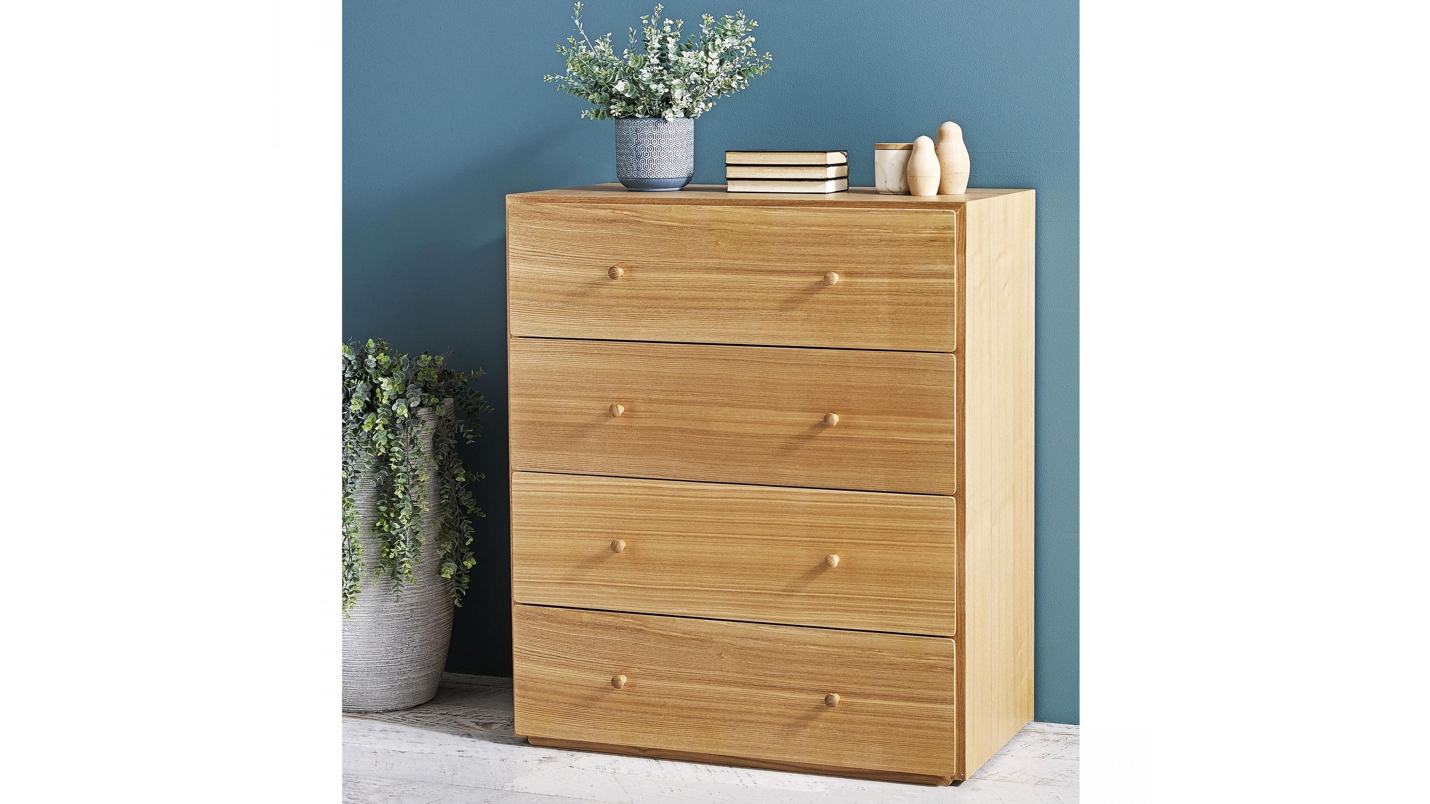 Gambia 4-Drawer Tallboy