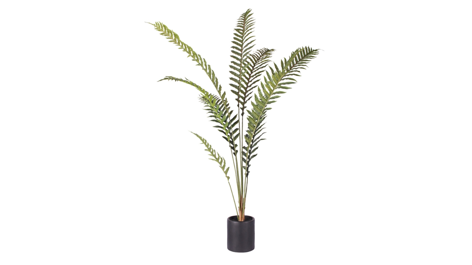 Soga Artificial Green Rogue Hares Foot Fern Tree Decor - 210cm