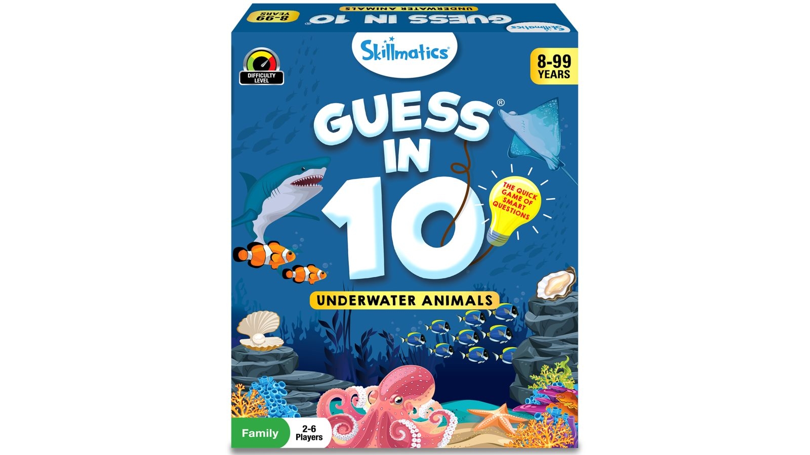 Skillmatics Guess in 10 Underwater Animals