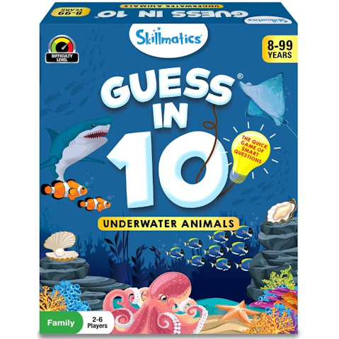 Skillmatics Guess in 10 Underwater Animals