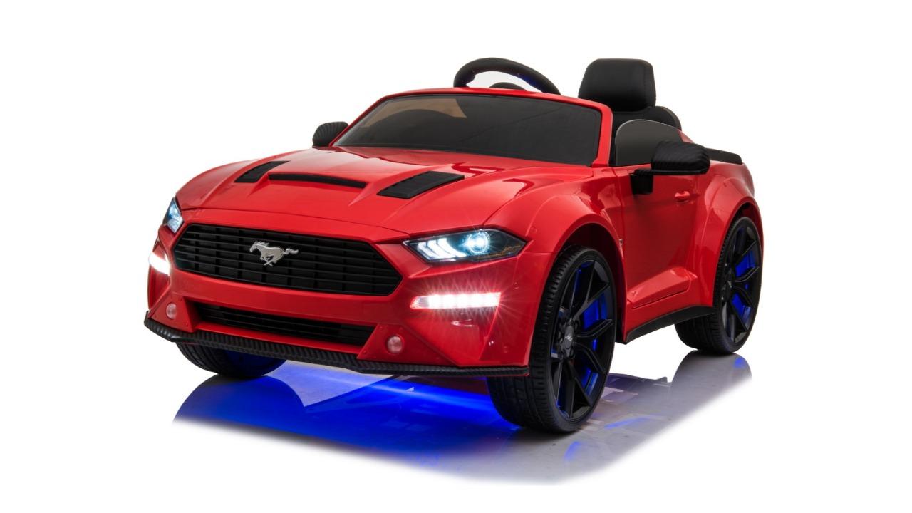 All 4 Kids Licensed Red Ford Mustang Electrical Ride On Car