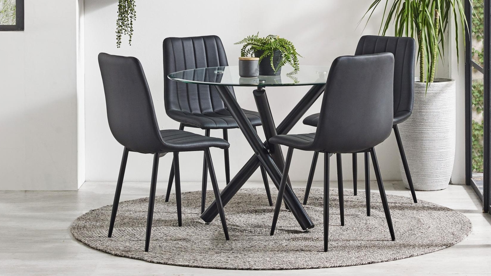 Harvey norman best sale black dining chairs