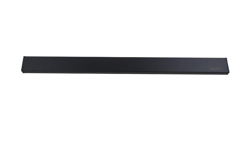 Stainless Steel Black Knife Magnetic Wall Kitchen Storage Rack - 50cm