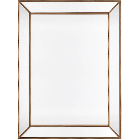 Cafe Lighting & Living Zeta Wall Mirror - Large Antique Gold