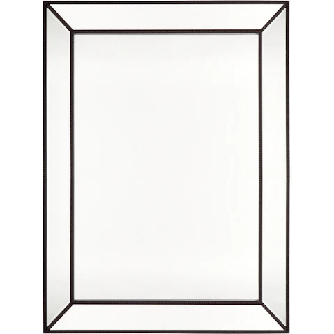 Cafe Lighting & Living Zeta Wall Mirror - Large Black