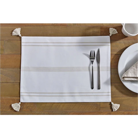 L'Avenue Cancun Beige Placemat