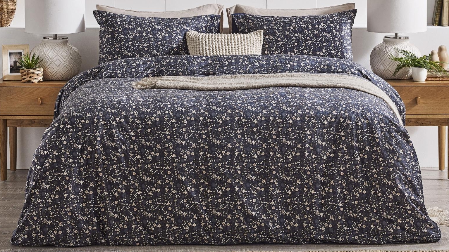 L'Avenue Aubrey Quilt Cover Set - King