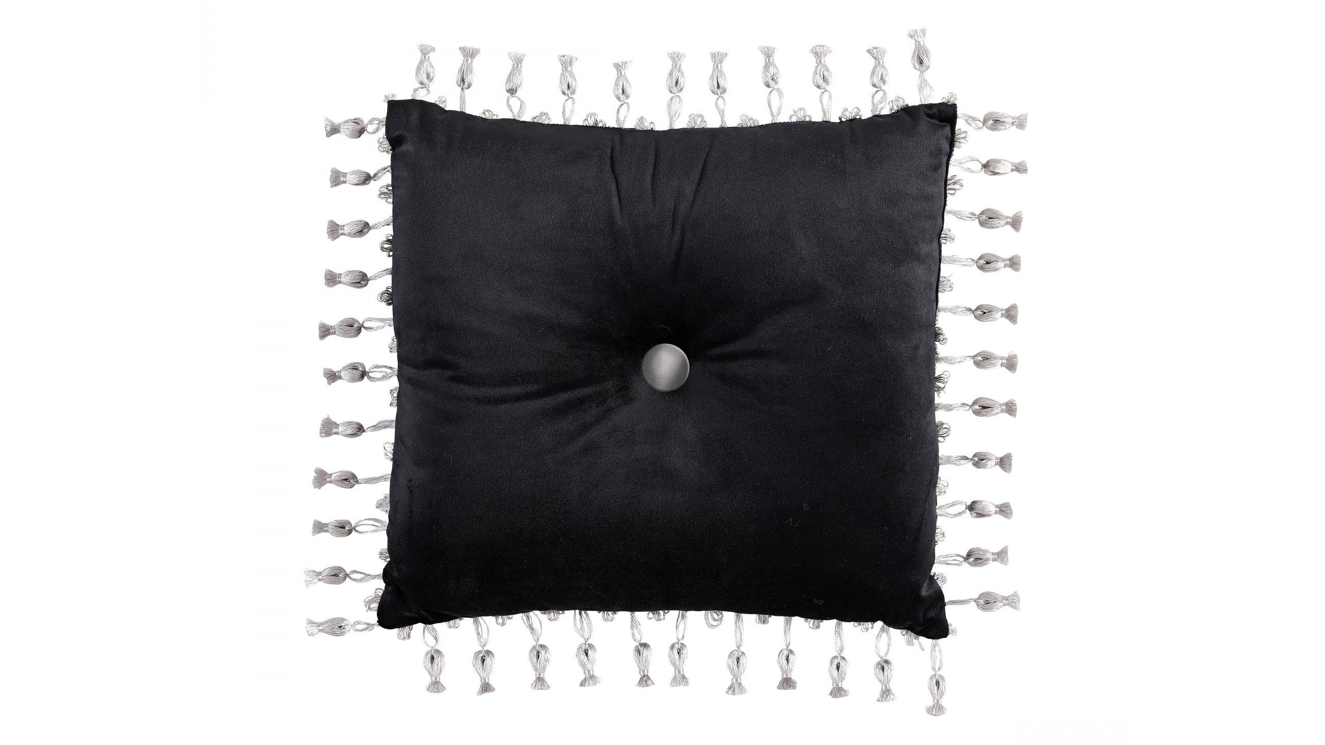 Chamonix Silver Cushion