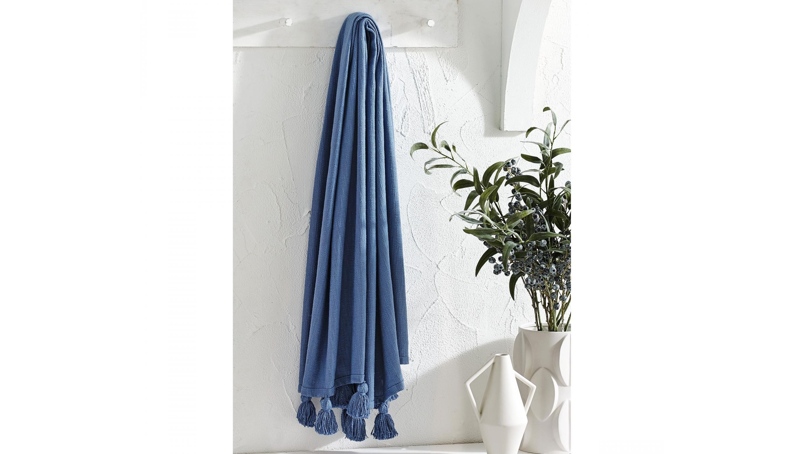 L'Avenue Callie Denim Throw