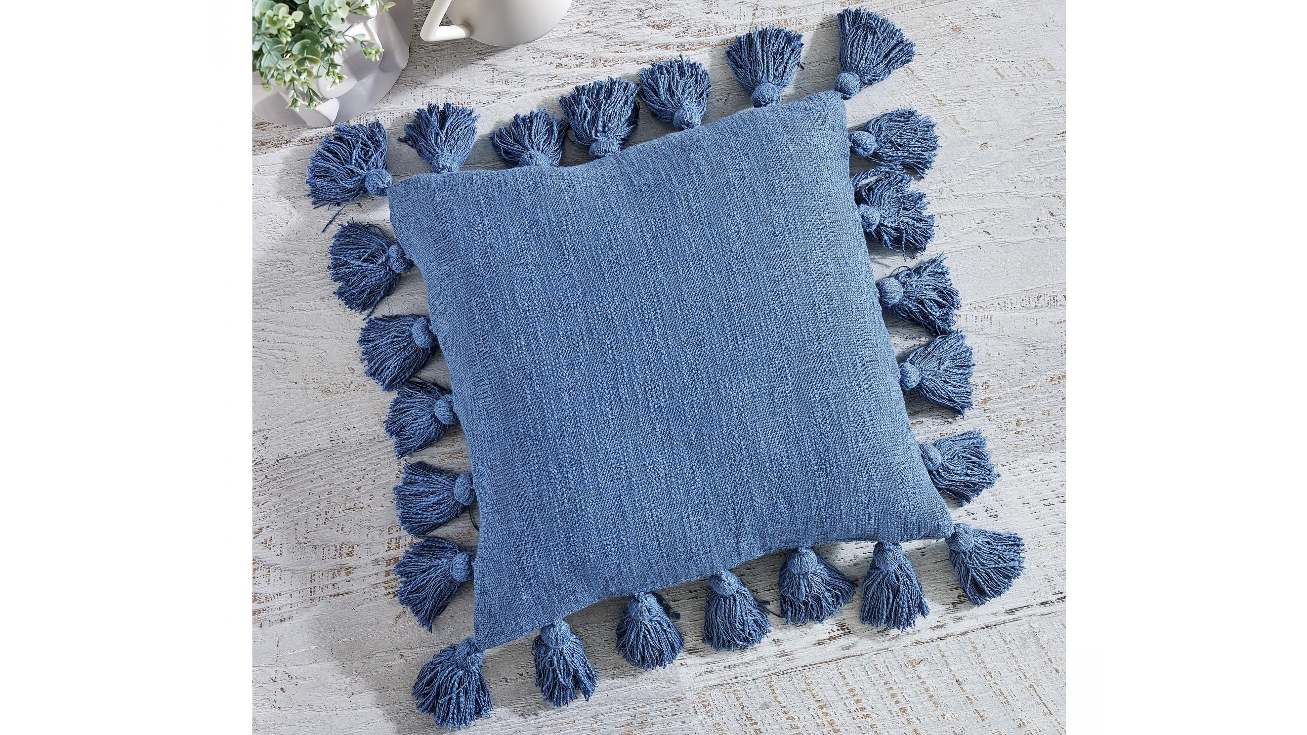 L'Avenue Callie Denim Cushion - 50x50cm