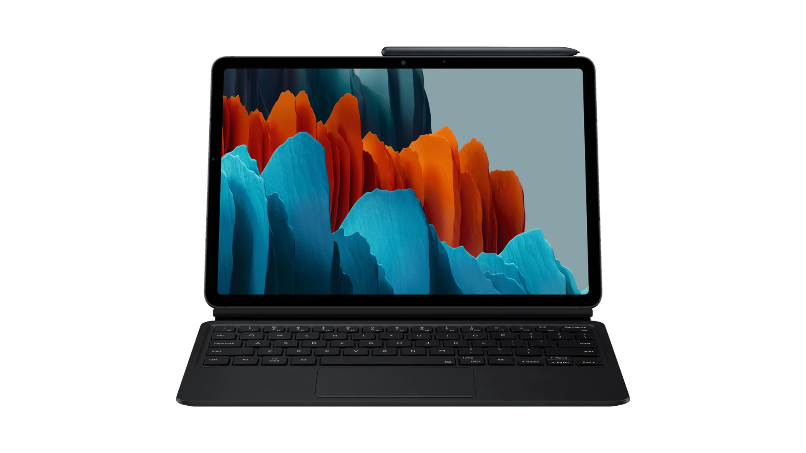 Samsung Galaxy Tab S8 and Tab S7 Book Cover Keyboard - Black