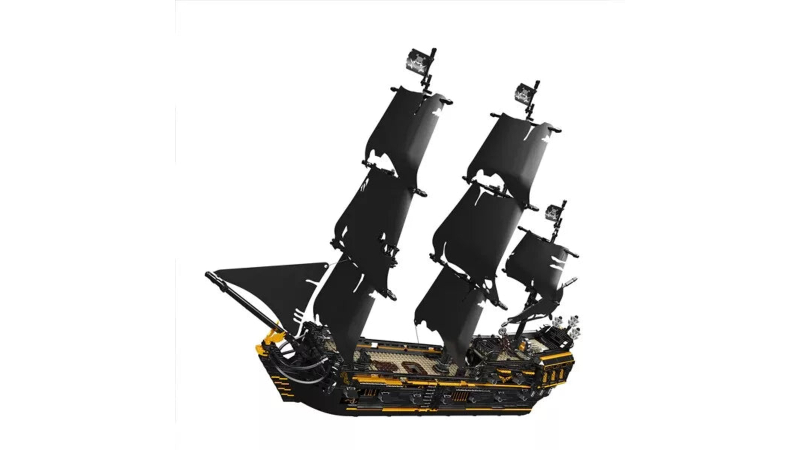 Mould King 3180 Piece Black Pearl Building Block Toy