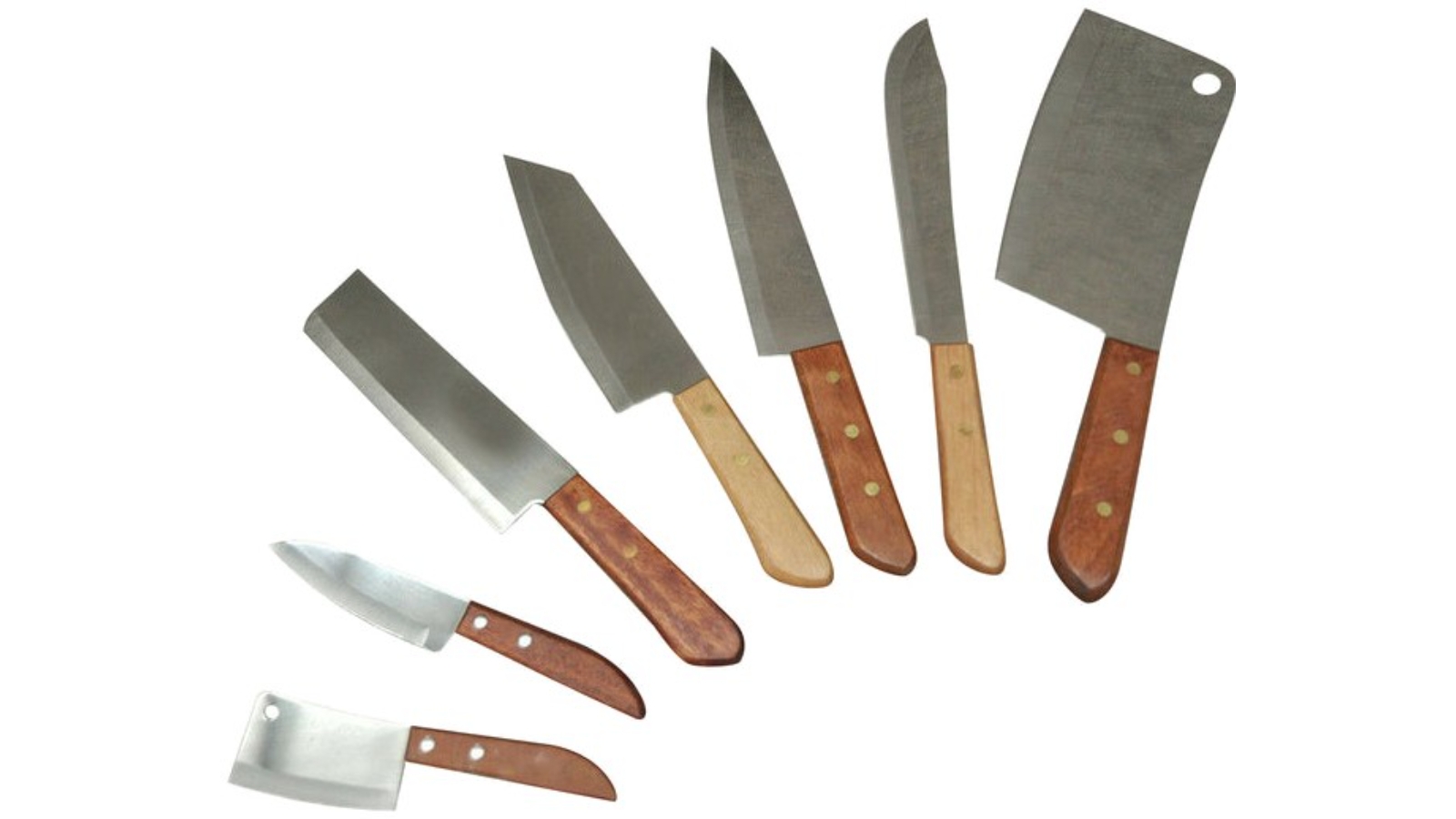 Stainless Steel Chef Knives Set 7 Piece Harvey Norman